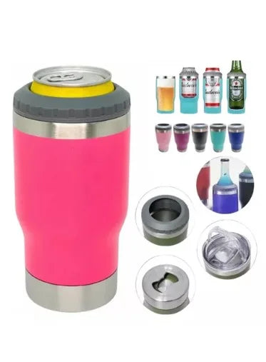 Copo Térmico 400ml 5 opção em 1 Latinha