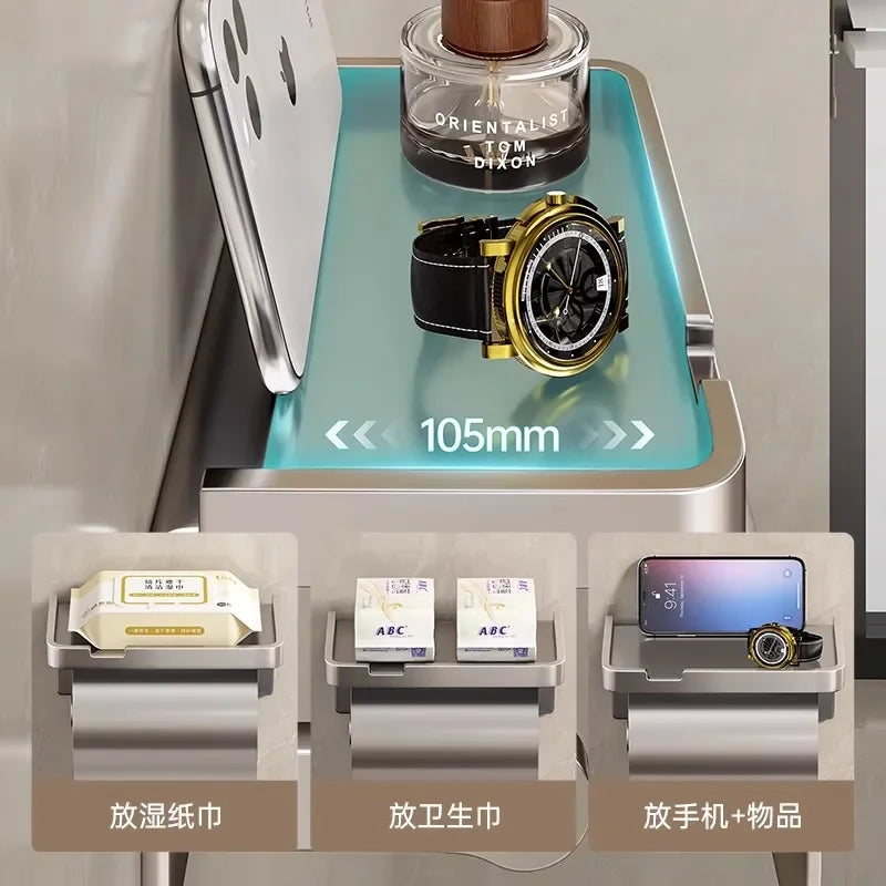 Suporte de Papel Fixado na Parede