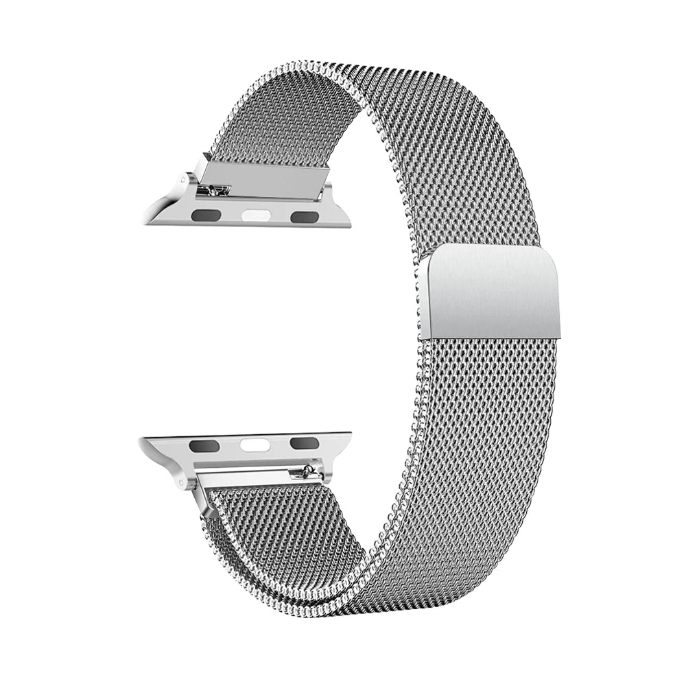 Pulseira Milanesa para Apple Watch Ultra 2 3 49 46mm 42mm 44 40 45mm 41mm 38mm