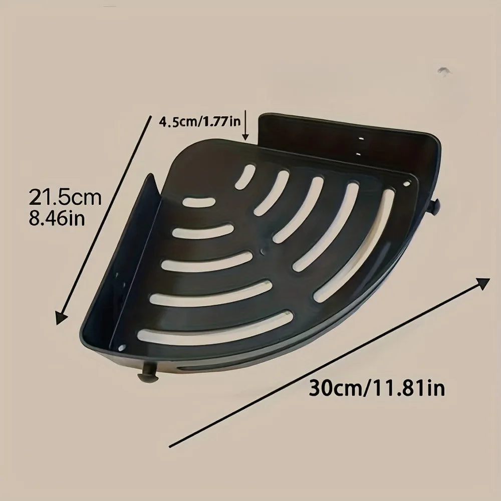 1/2 Pçs Banheiro sem Broca Prateleira de Parede