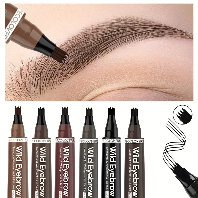 Caneta para Sobrancelhas 6 Cores
