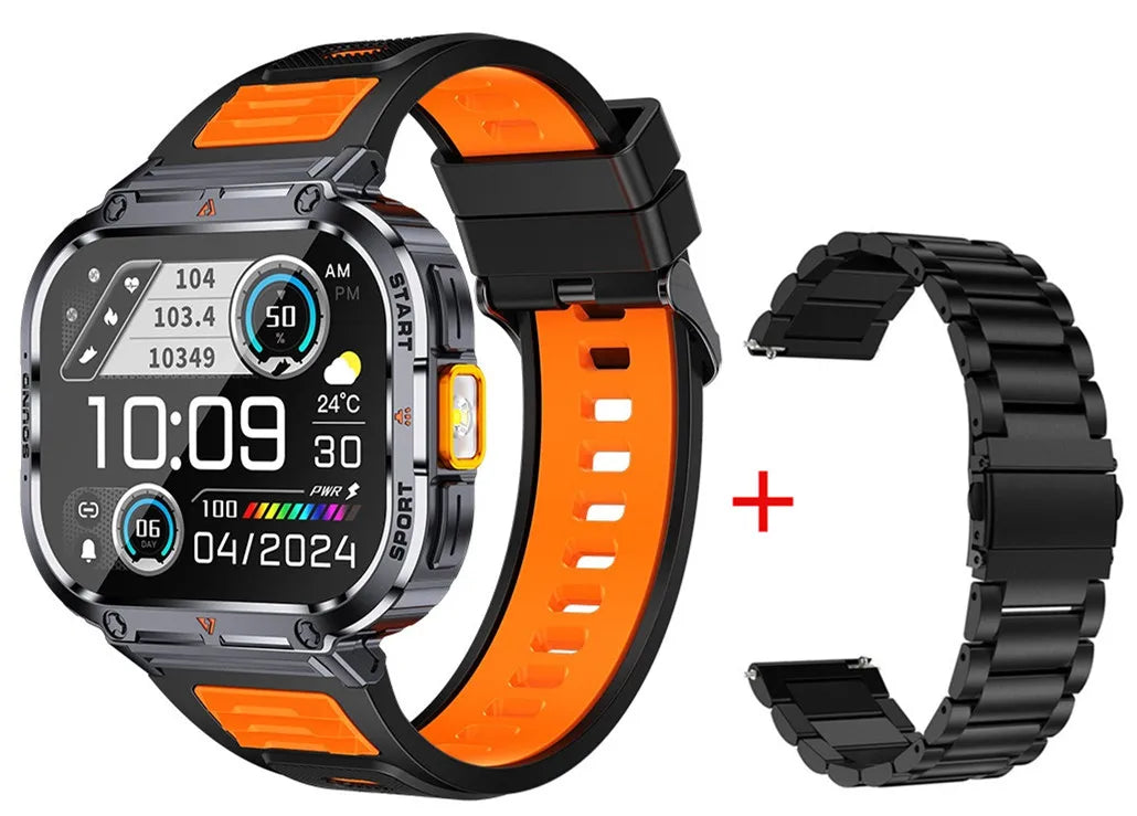 Nx23 relógio inteligente 2 polegadas