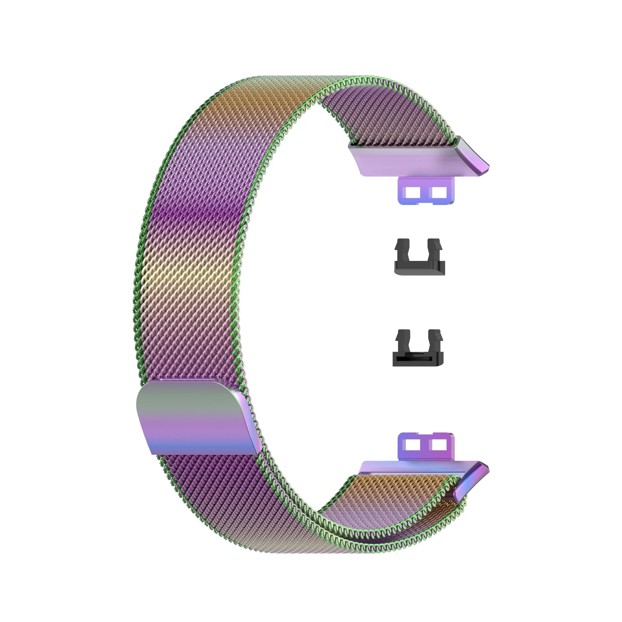 pulseira de laço magnético milanês para huawei watch fit