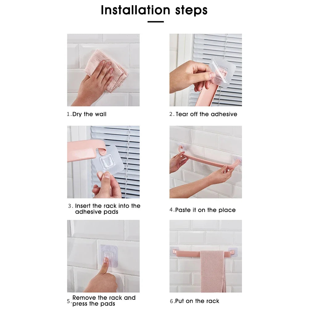 Suporte de Toalhas para Banheiro