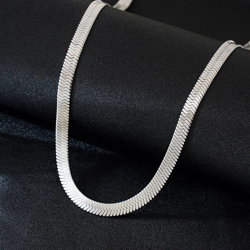 Conjunto Pulseira e Corrente Prata