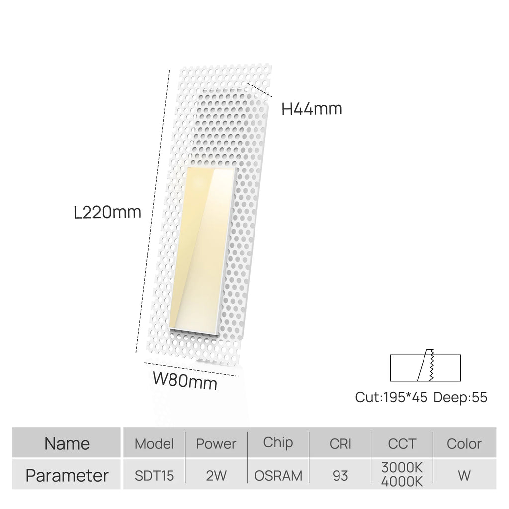 Scon led luz da escada