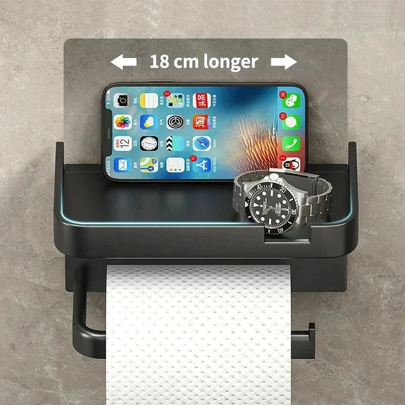 Novo Suporte de Papel Higiênico Para Banheiro e Acessórios