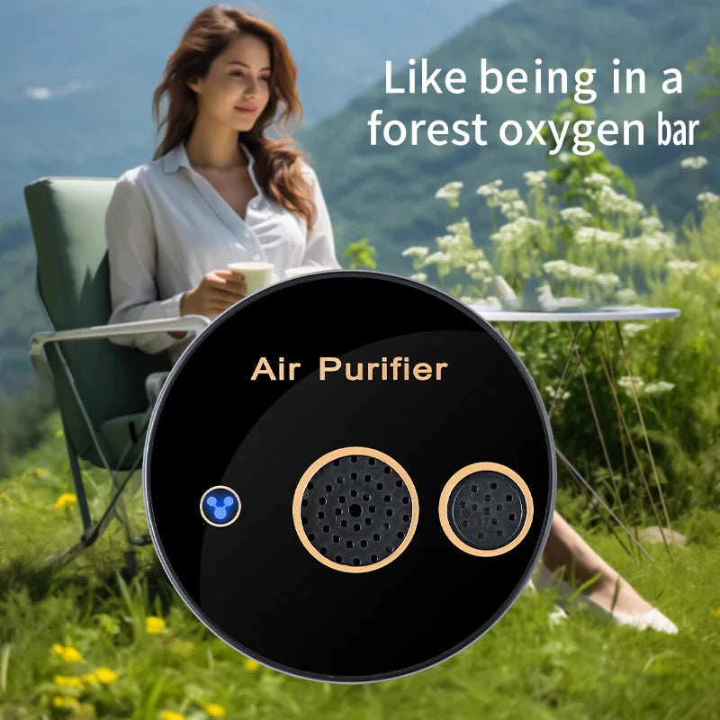 Purificador Portátil para ar do Carro com núcleo duplo