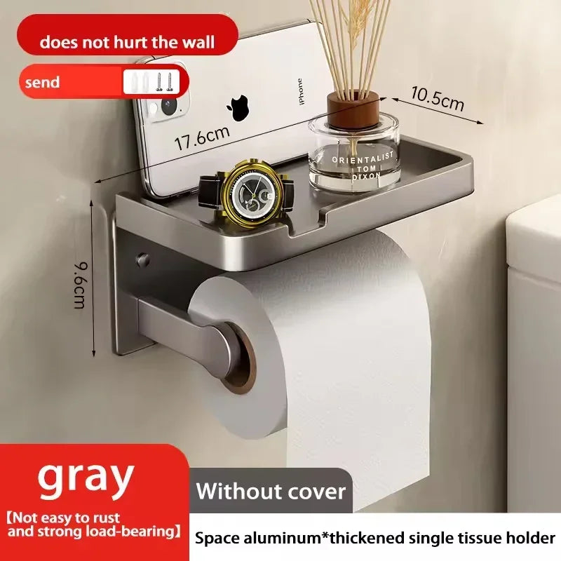 Suporte de Papel Fixado na Parede