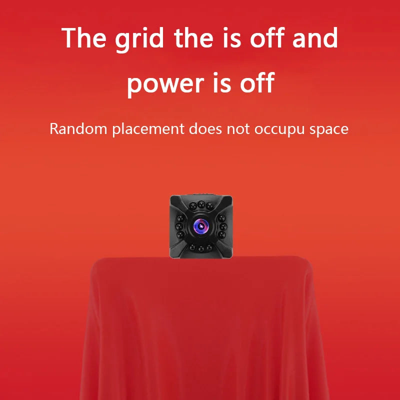 Nova mini câmera sem fio