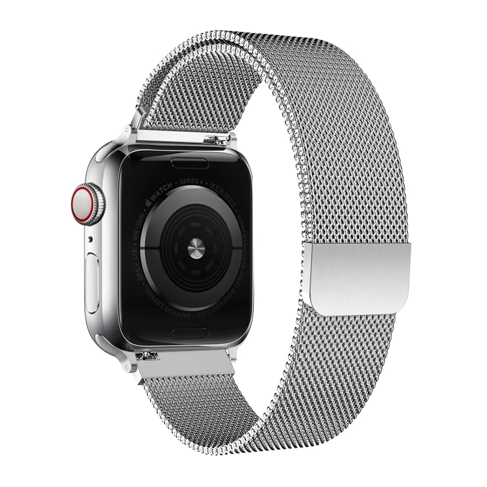 Pulseira Milanesa para Apple Watch Ultra 2 3 49 46mm 42mm 44 40 45mm 41mm 38mm