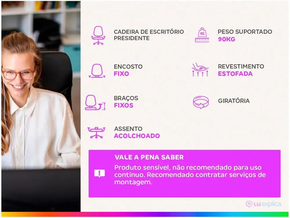 Cadeira Presidente Escritório