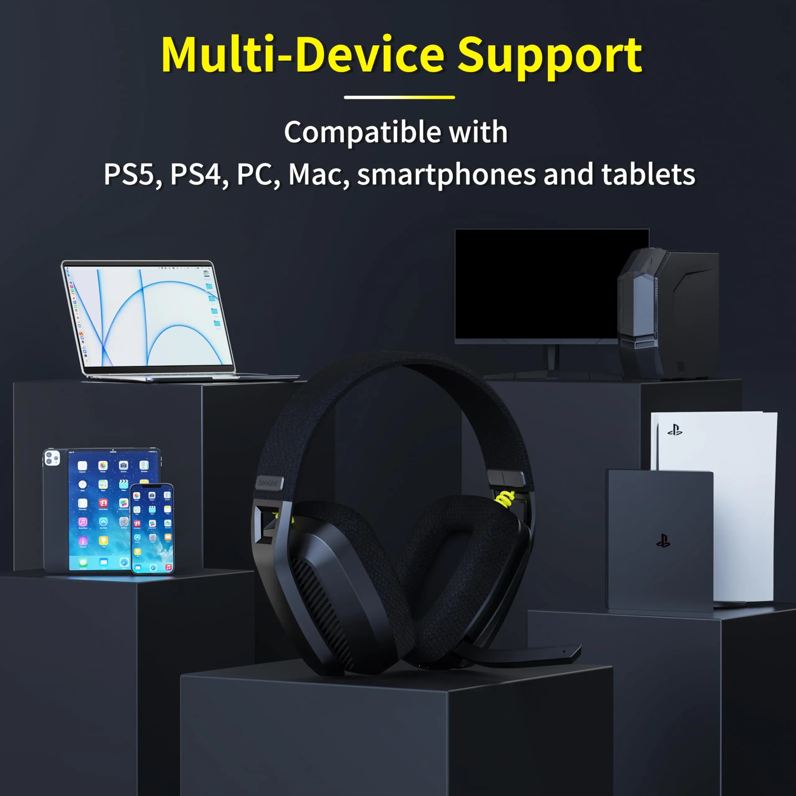Fone de Ouvido bluetooth para Jogos