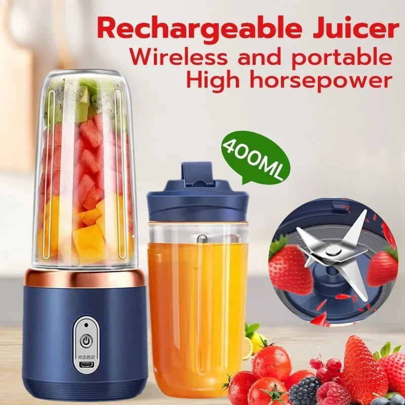 Blender Para Suco 400ML USB