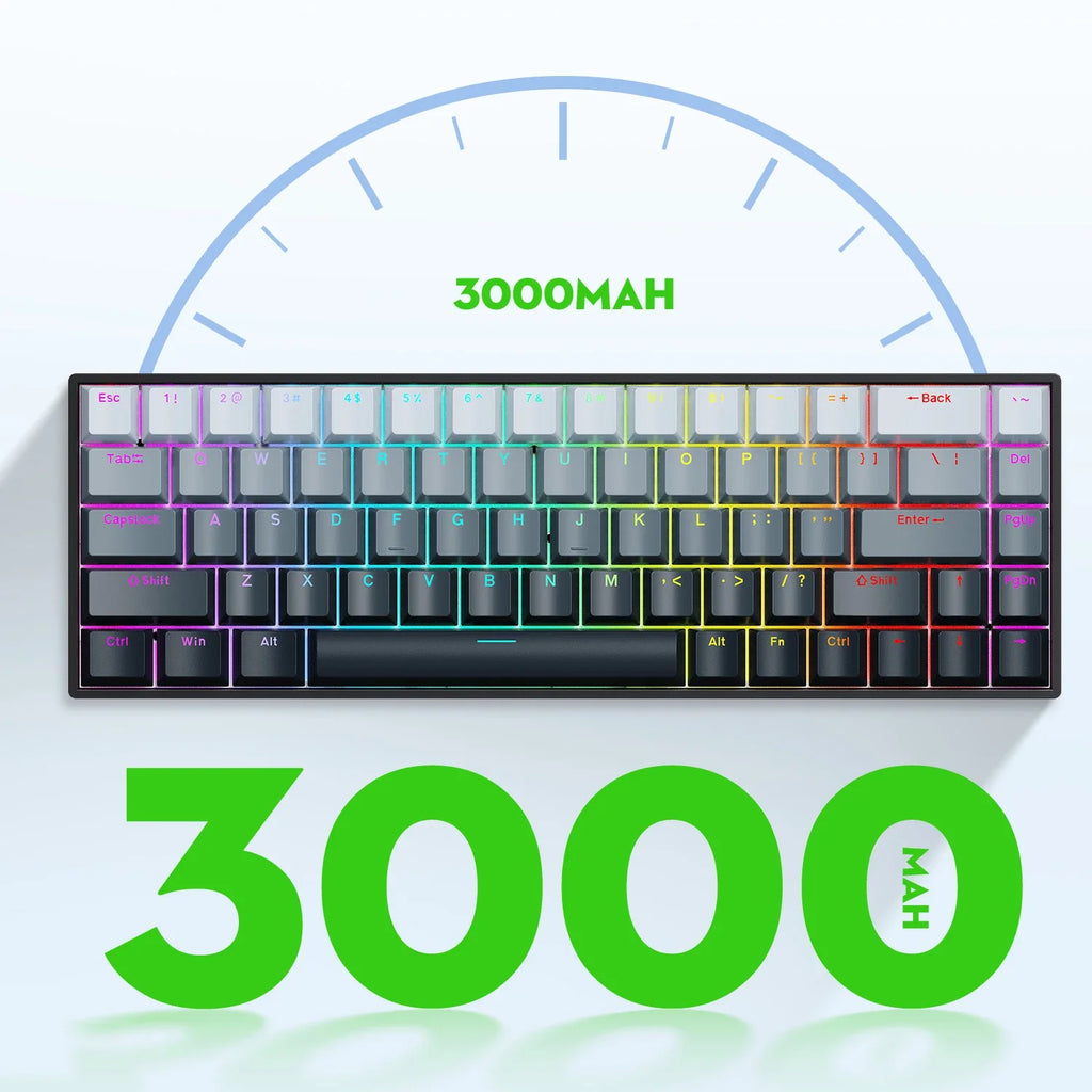 K68 teclado mecânico