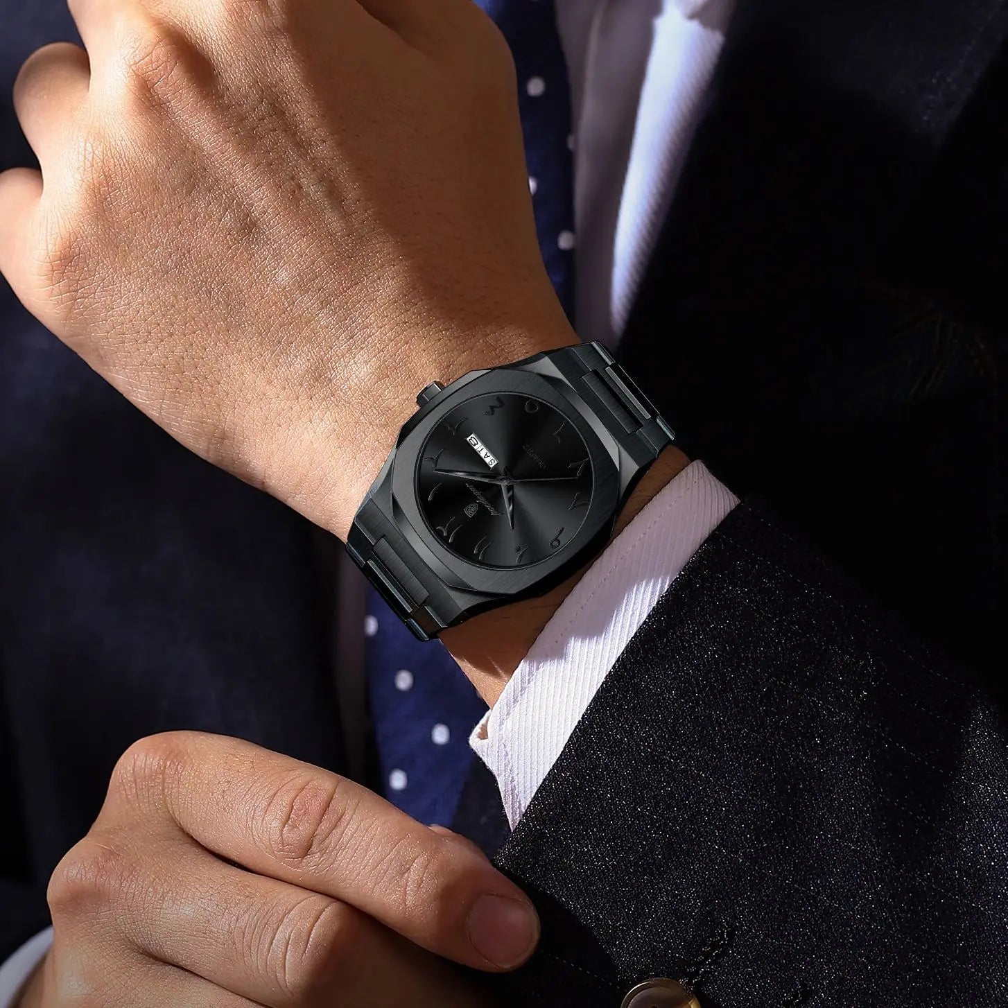 Poedagar relógio militar para homens