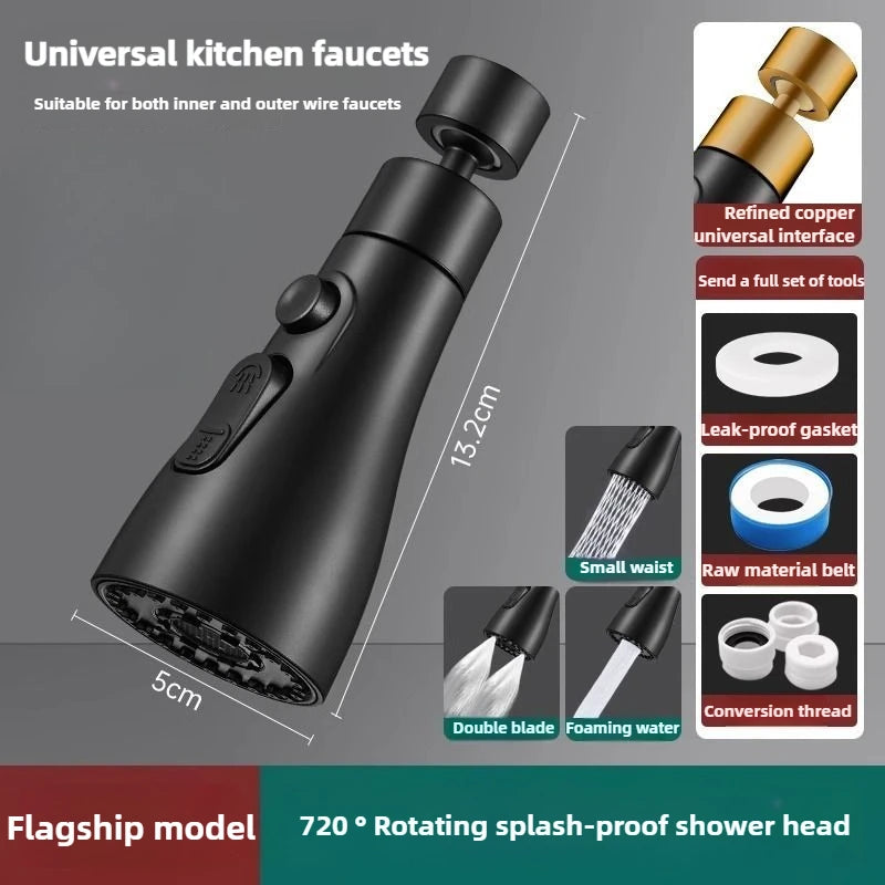 360 ° Torneira Rotativa de Cozinha