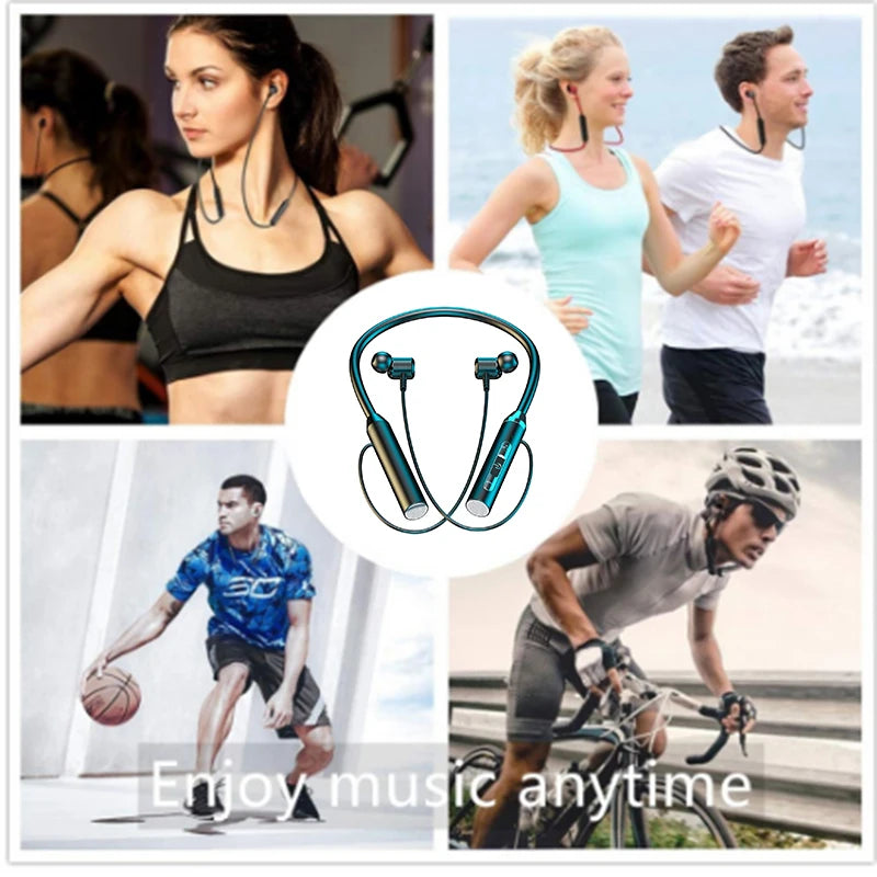 Fones de ouvido sem fio bluetooth neckband