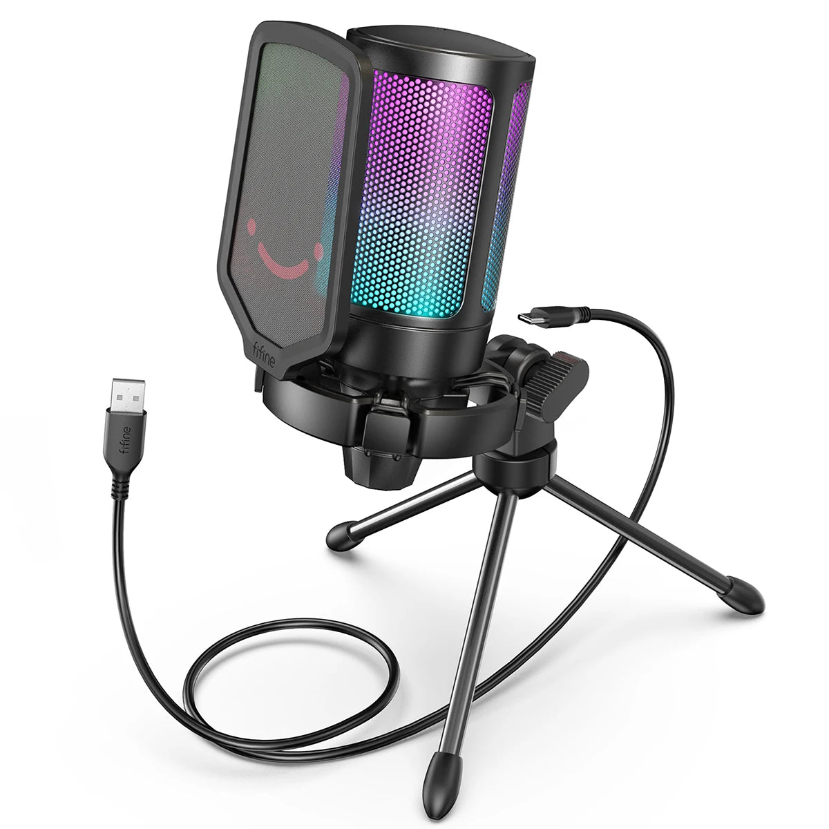 FIFINE Microfone USB para Jogos