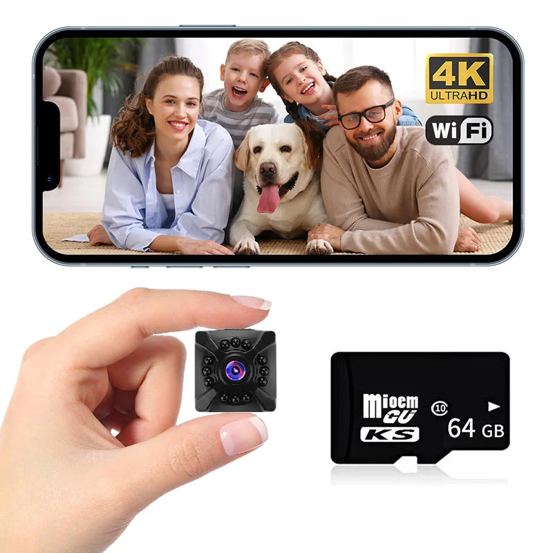 Nova mini câmera sem fio