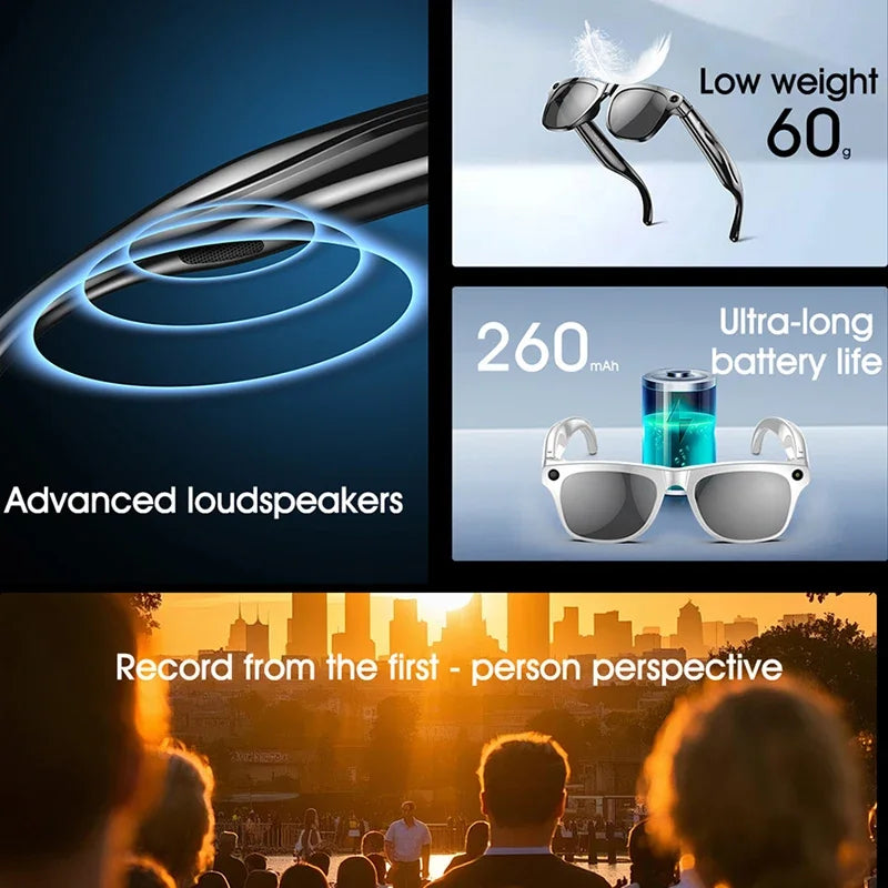 XIAOMI Smart Glasses 4K com IA