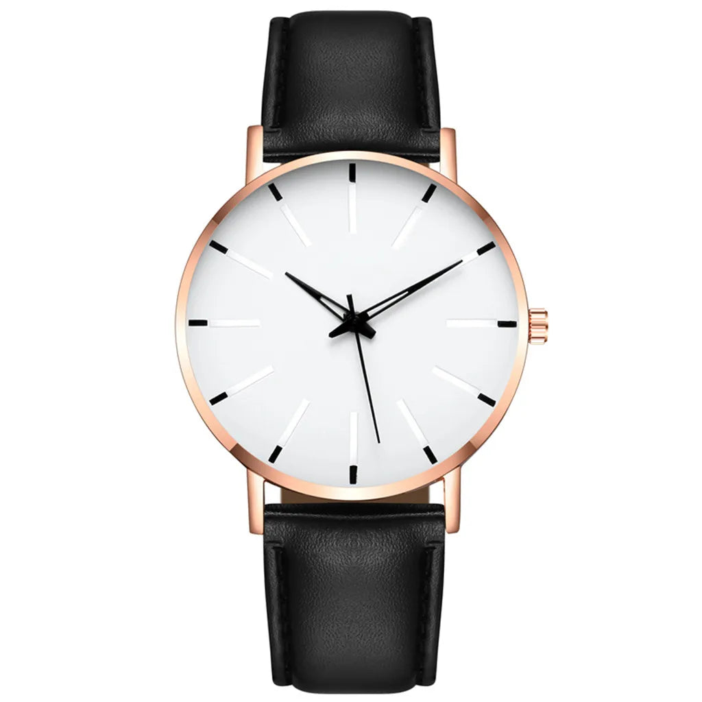 Men Vintage Luxury Watches Casual Quartz Watch Luxury Watch Stainless Bracele Steel Dial Men'S Watch Trend Leather Wrist Watch