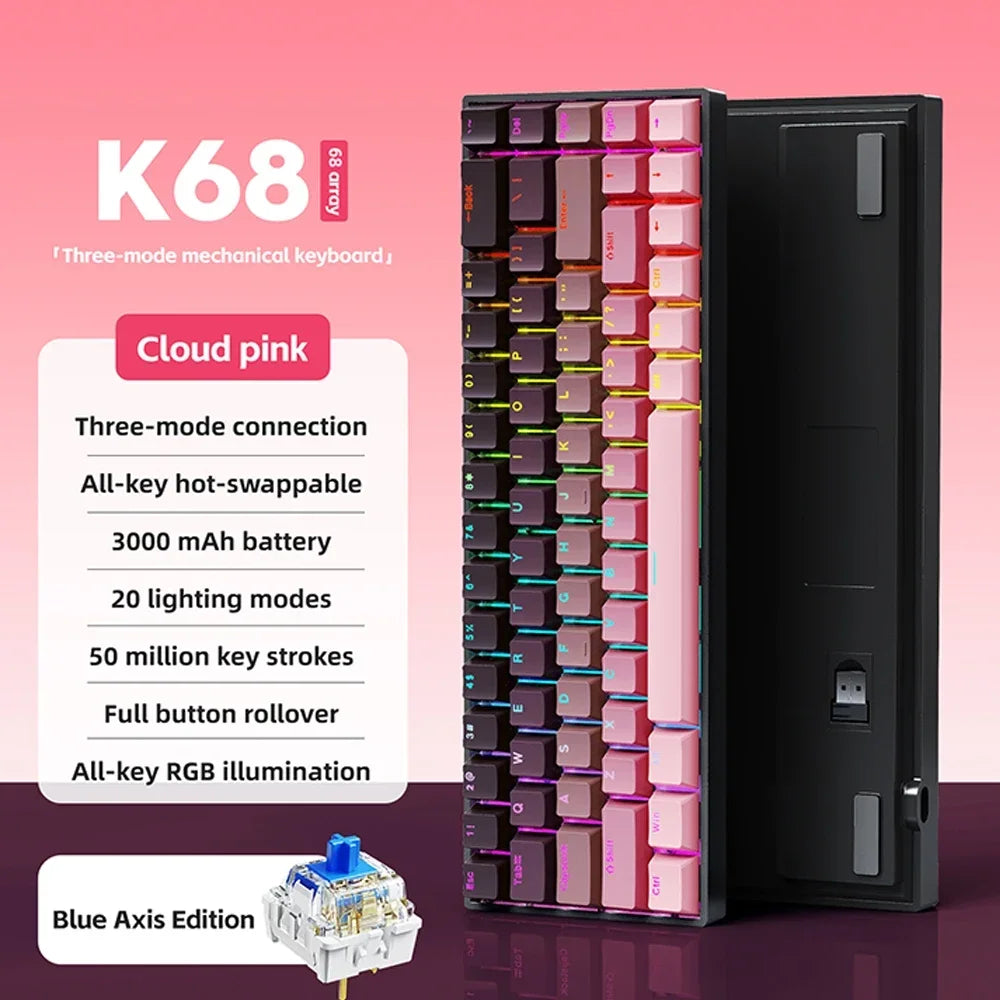 K68 teclado mecânico