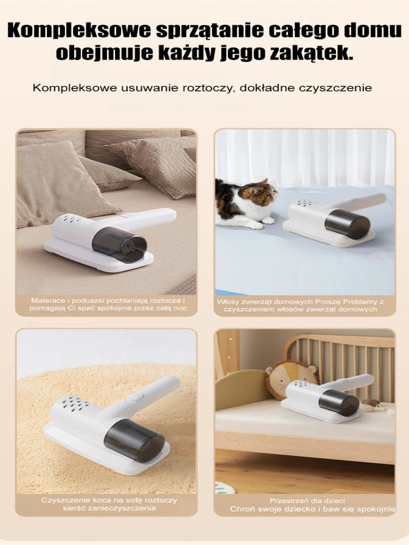 Dispositivo de Remoção de Ácaros Domésticos