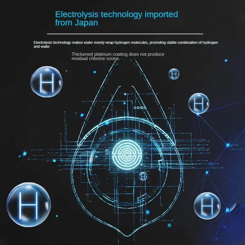 Chaleira de Água Rica em Hidrogênio