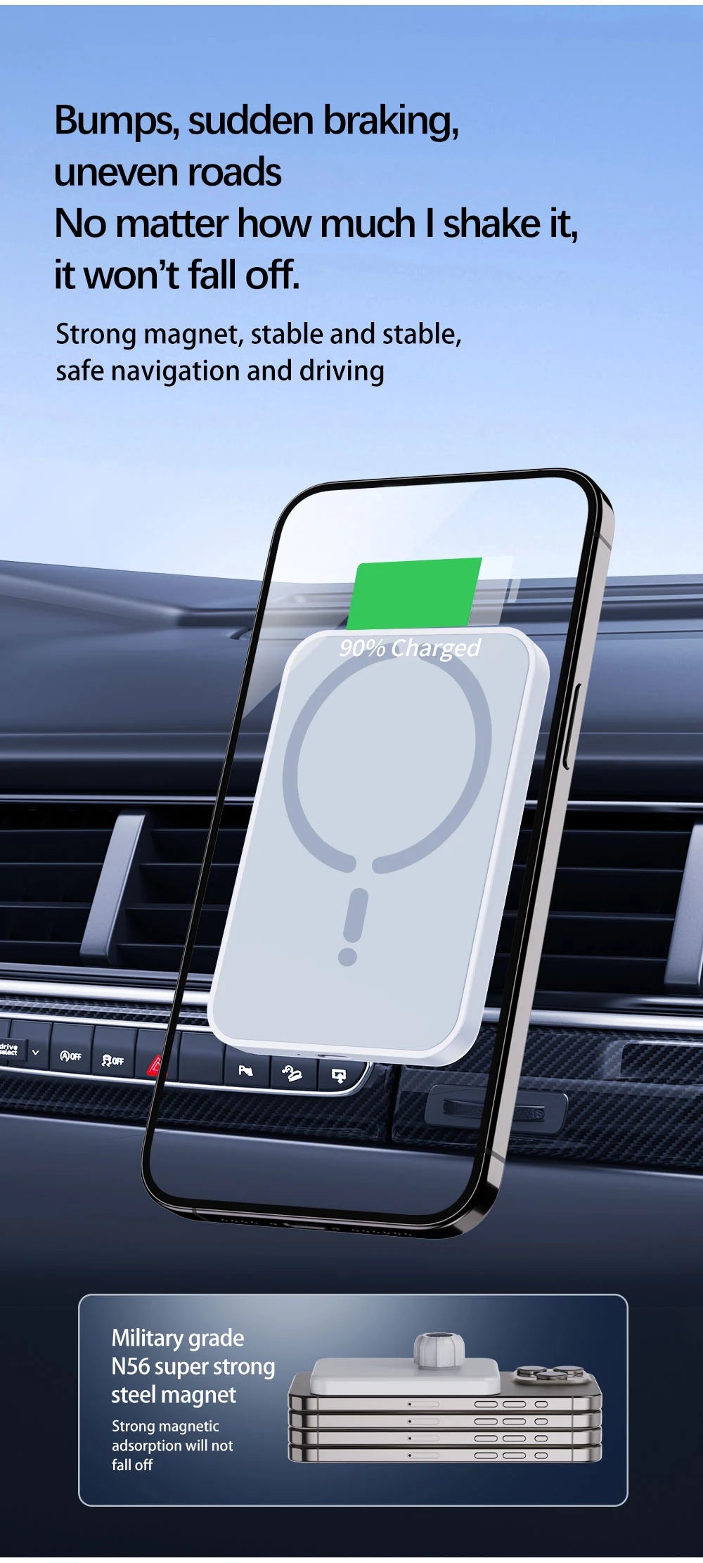 Carregador Magnético Para IPhone