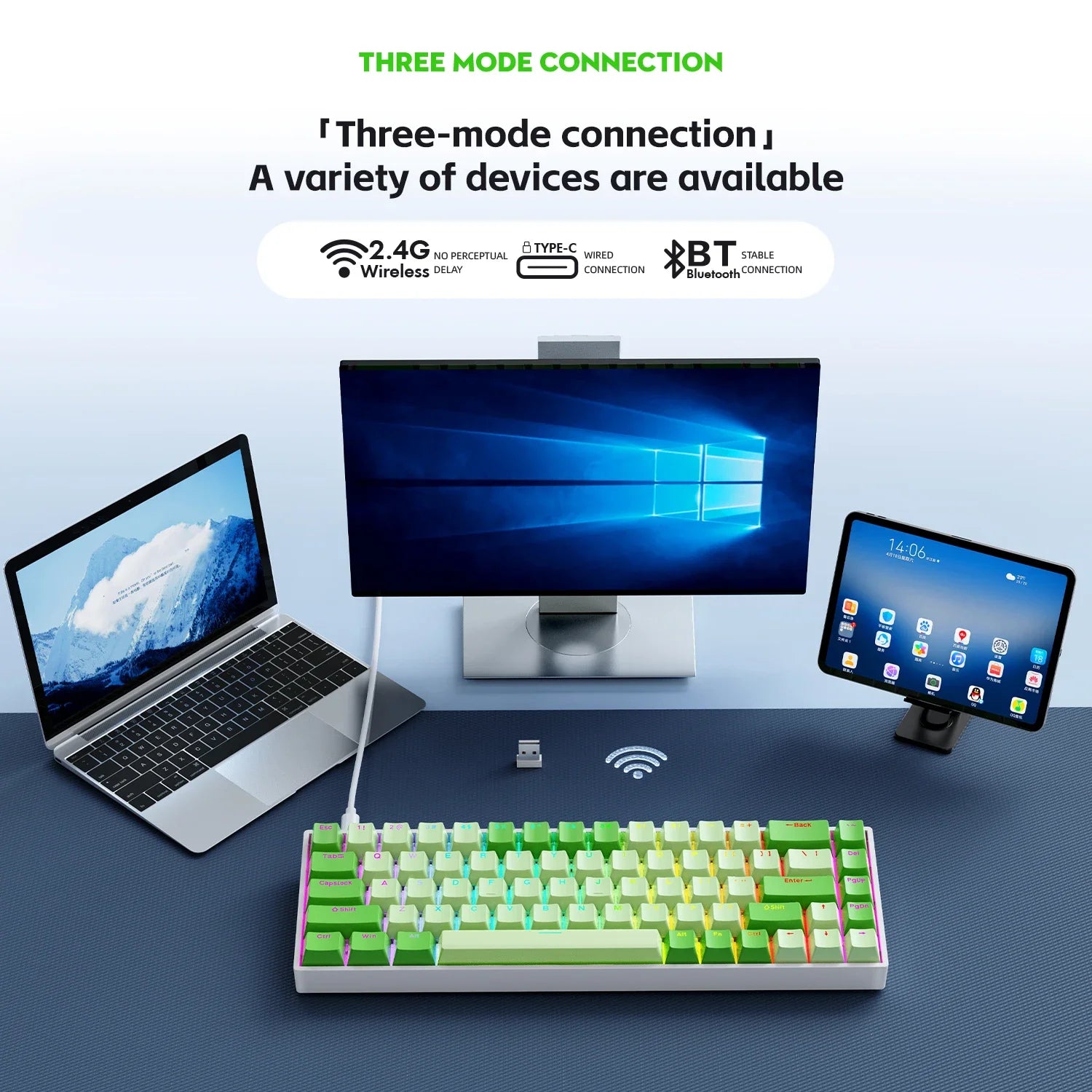 K68 teclado mecânico