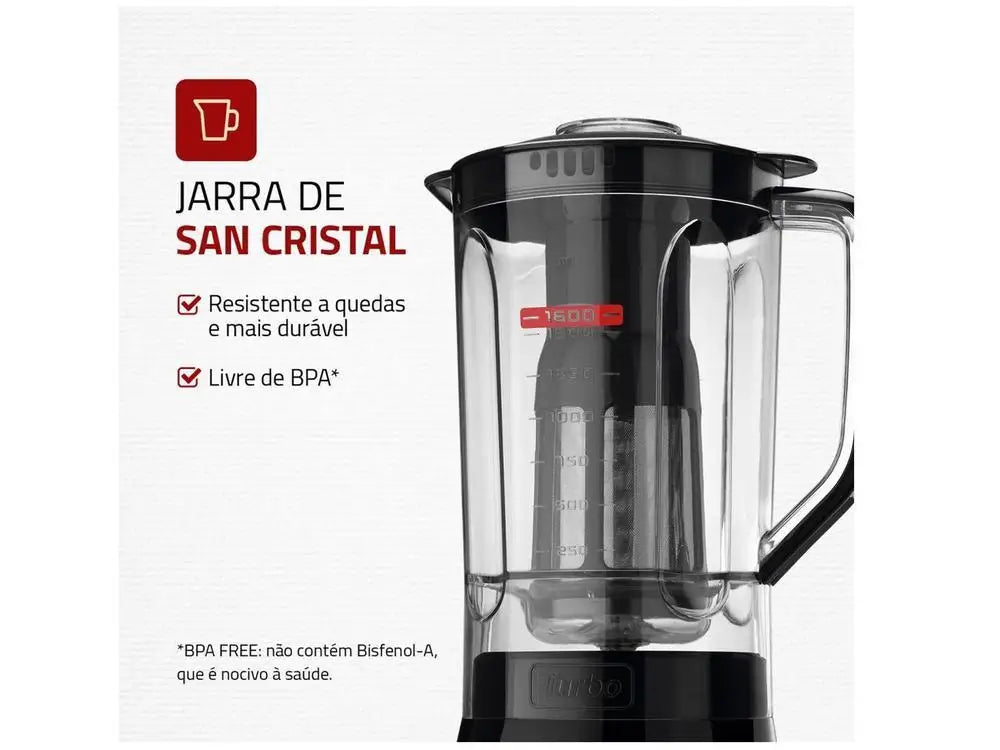 Liquidificador Mondial Turbo Power