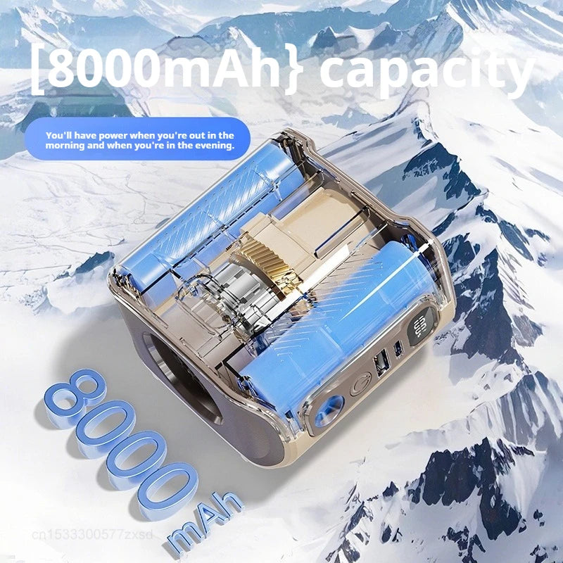 Xiaomi joyoom ventilador de cintura 8000mah