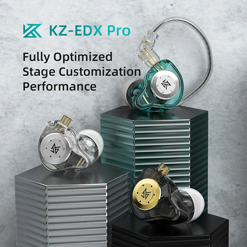 KZ EDX pro Fones de ouvido Bass In Ear