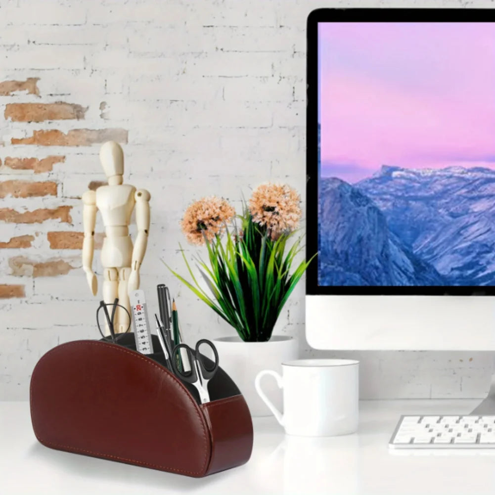 Suporte de controle remoto com 5 compartimentos