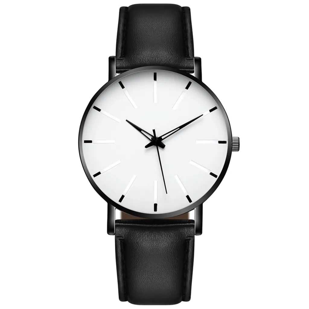 Men Vintage Luxury Watches Casual Quartz Watch Luxury Watch Stainless Bracele Steel Dial Men'S Watch Trend Leather Wrist Watch