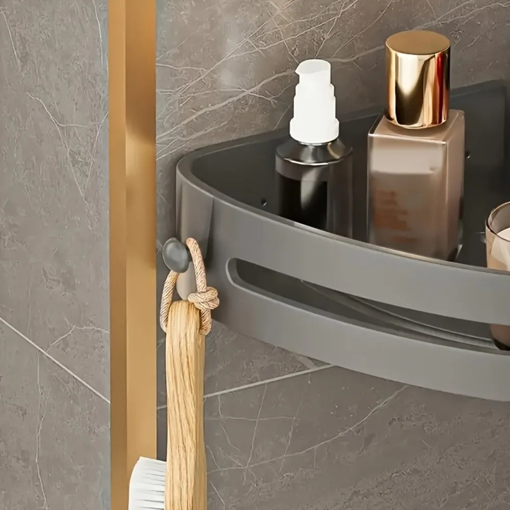 1/2 Pçs Banheiro sem Broca Prateleira de Parede