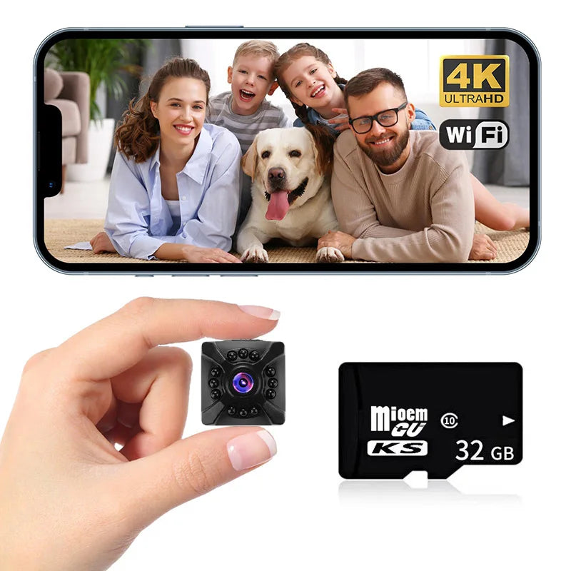 Nova mini câmera sem fio