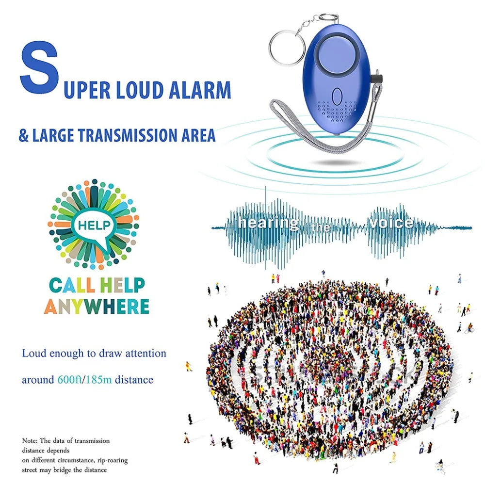 Alarme 130db Defesa Pessoal