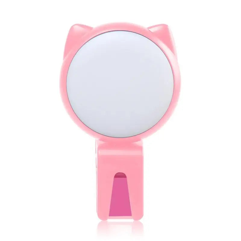 Nova moda recarregável selfie luzes led flash