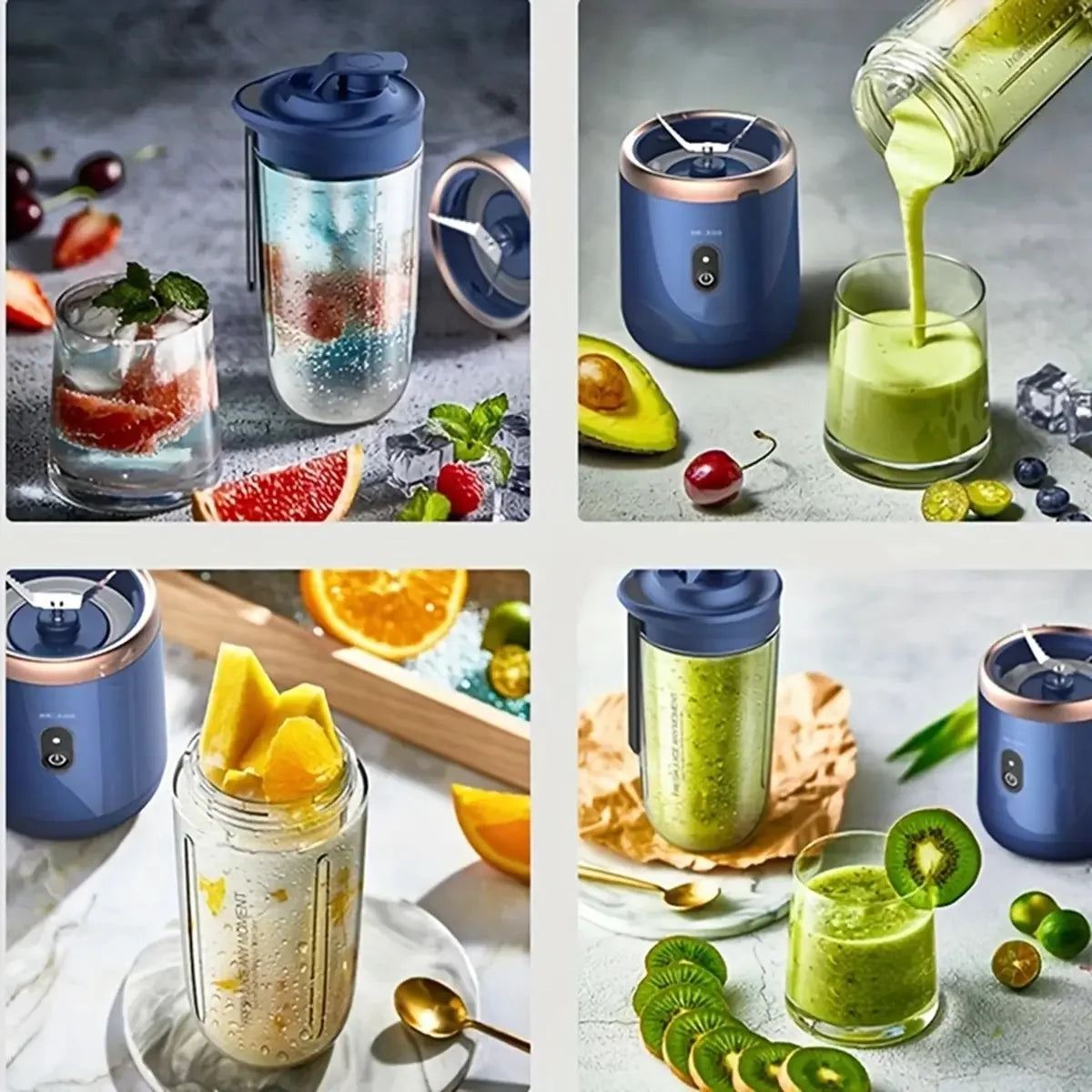 Blender Para Suco 400ML USB