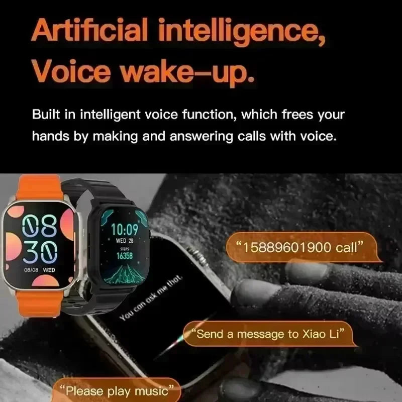 DT900 Ultra Relogio Inteligente, 7 Pulseiras