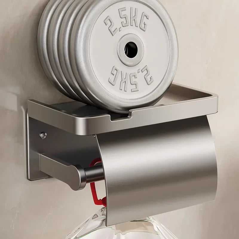 Suporte de Papel Fixado na Parede