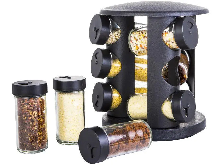 Porta Temperos de Vidro Brinox 10 Peças