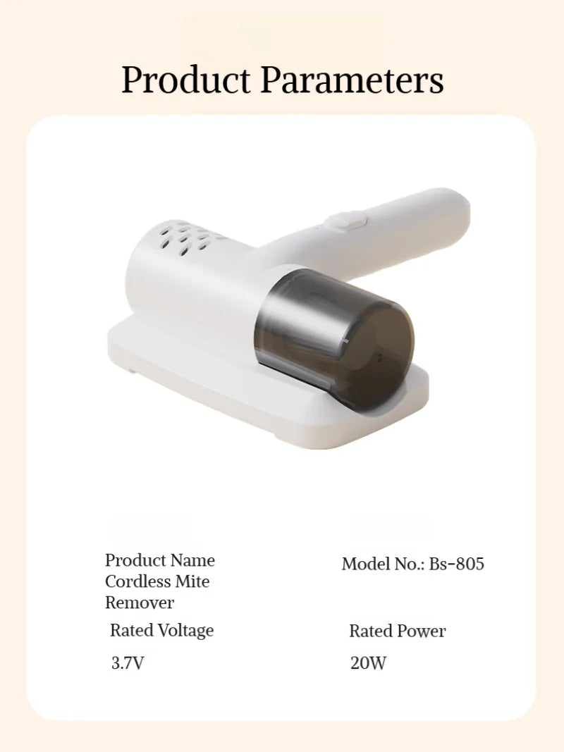 Dispositivo de Remoção de Ácaros Domésticos