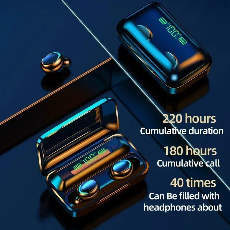 Fone de Ouvido TWS F9-5 Bluetooth 5.3