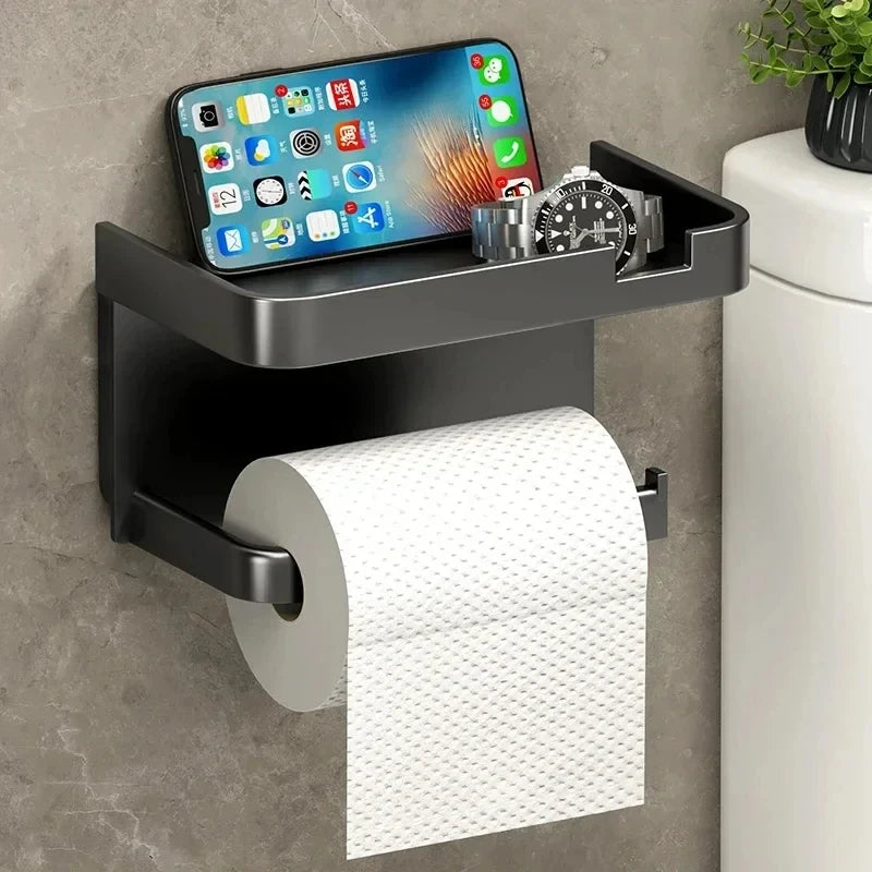 Novo Suporte de Papel Higiênico Para Banheiro e Acessórios