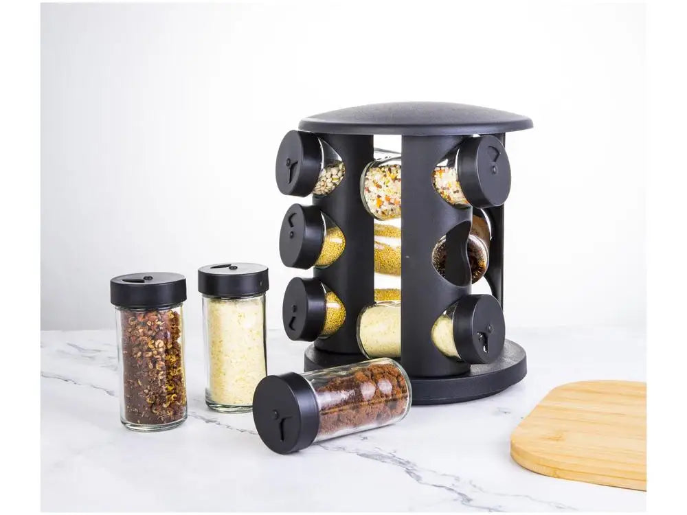 Porta Temperos de Vidro Brinox 10 Peças