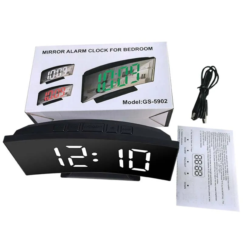 Despertador Eletrônico Digital Led Grande Display