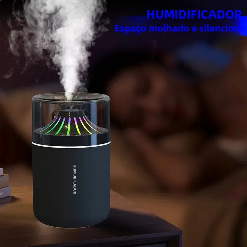 Umidificador de Ar Colorido